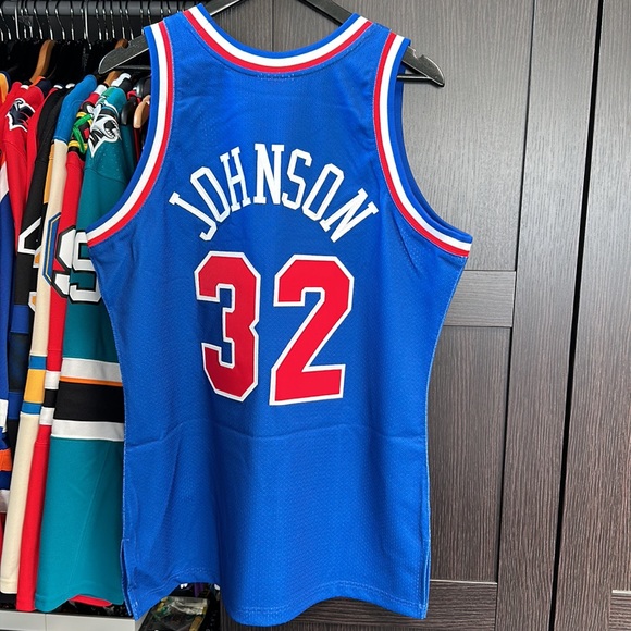Magic Johnson Western Conference Mitchell & Ness NBA All-Star Authentic Jersey - Picture 5 of 7